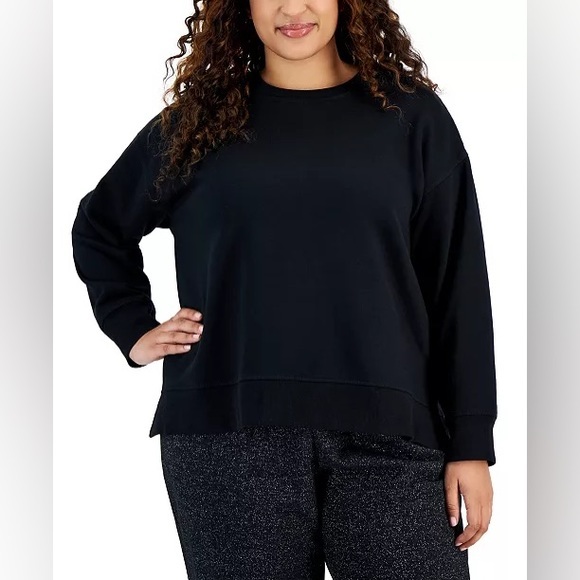 Ideology Sweaters - Ideology Deep Black Sweater 3X